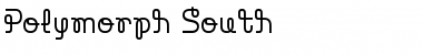 Download Polymorph South Regular Font Title Preview
