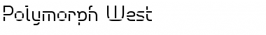 Download Polymorph West Regular Font Title Preview