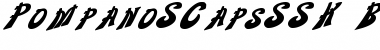 Download PompanoSCapsSSK Bold Font Title Preview