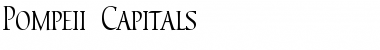 Download PompeiiCapitals Regular Font Title Preview