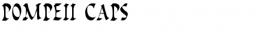 Download Pompeii Caps Normal Font Title Preview