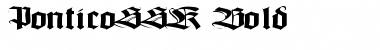 Download PonticoSSK Bold Font Title Preview