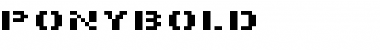Download PonyBold Regular Font Title Preview