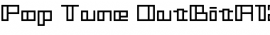 Download Pop Tune OutBitA12 Regular Font Title Preview