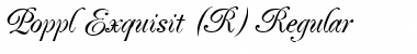Download Poppl-Exquisit BQ Regular Font Title Preview