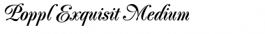 Download Poppl-Exquisit Regular Font Title Preview