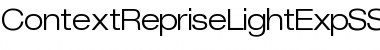 Download ContextRepriseLightExpSSK Bold Font Title Preview