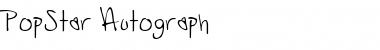 Download PopStar Autograph Regular Font Title Preview