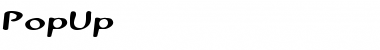 Download PopUp Regular Font Title Preview