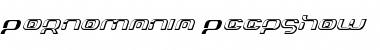 Download Pornomania Regular Font Title Preview