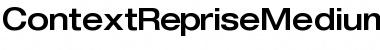 Download ContextRepriseMediumExpSSK Regular Font Title Preview