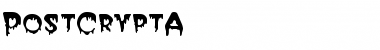 Download PostCrypt A Font Title Preview