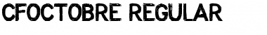 Download CF Octobre Regular Font Title Preview