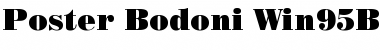 Download PosterBodoni Win95BT Roman Font Title Preview