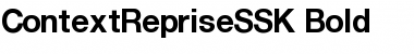 Download ContextRepriseSSK Bold Font Title Preview