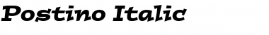 Download Postino Italic Font Title Preview