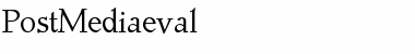 Download PostMediaeval Roman Font Title Preview