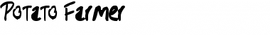 Download Potato Farmer Regular Font Title Preview
