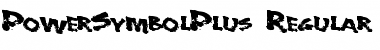 Download PowerSymbolPlus Regular Font Title Preview
