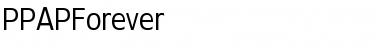 Download PPAPForever Regular Font Title Preview