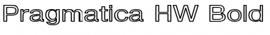 Download Pragmatica HW Bold Font Title Preview