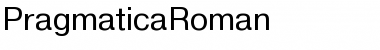 Download PragmaticaRoman Regular Font Title Preview