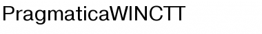 Download PragmaticaWINCTT Regular Font Title Preview