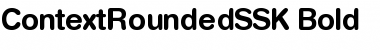 Download ContextRoundedSSK Bold Font Title Preview
