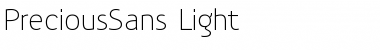 Download PreciousSans Regular Font Title Preview