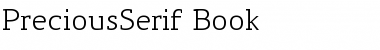 Download PreciousSerif Regular Font Title Preview