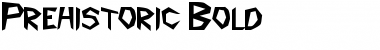 Download Prehistoric Bold Font Title Preview