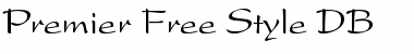 Download Premier Free Style DB Regular Font Title Preview
