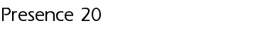 Download Presence 20 Bold Font Title Preview