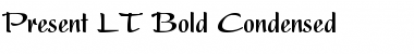 Download Present LT Condensed Bold Font Title Preview