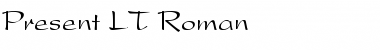 Download Present LT Regular Font Title Preview