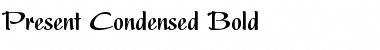 Download Present-Condensed Bold Font Title Preview
