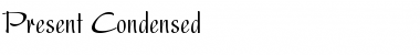 Download Present-Condensed Roman Font Title Preview