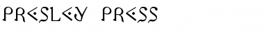 Download Presley Press Regular Font Title Preview