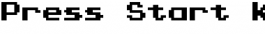Download Press Start K Regular Font Title Preview