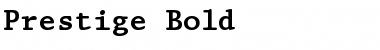 Download Prestige Bold Font Title Preview