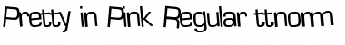 Download Pretty Regular Font Title Preview