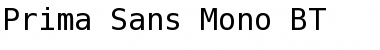 Download PrimaSansMono BT Roman Font Title Preview