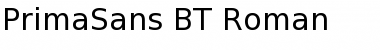 Download PrimaSans BT Roman Font Title Preview