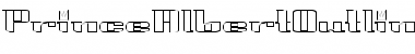 Download PrinceAlbertOutline Regular Font Title Preview