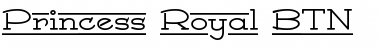 Download Princess Royal BTN Regular Font Title Preview
