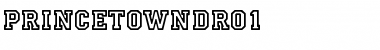 Download PrincetownDRo1 Regular Font Title Preview