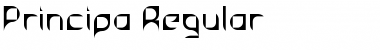 Download Principa Regular Font Title Preview