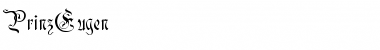 Download PrinzEugen Regular Font Title Preview