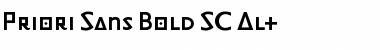 Download Priori Sans Bold Font Title Preview