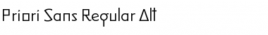 Download Priori Sans Medium Font Title Preview
